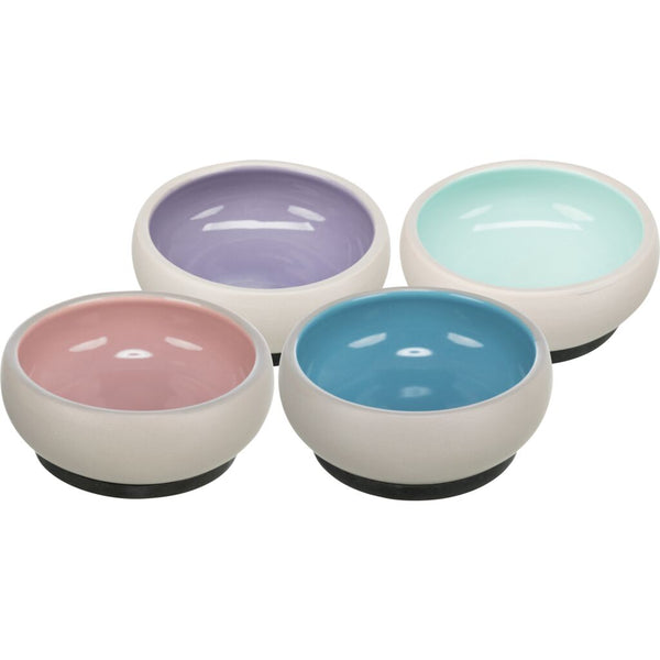 Bowl, ceramic/rubber rim