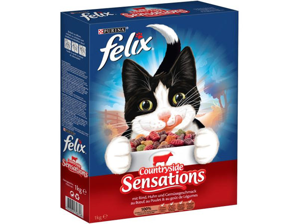 Felix dry food Sensations meat