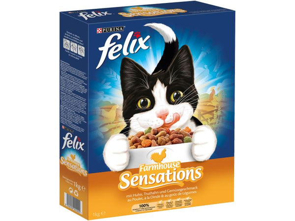 Felix dry food Sensations chicken