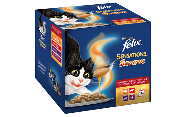 Nourriture humide Sensations Felix