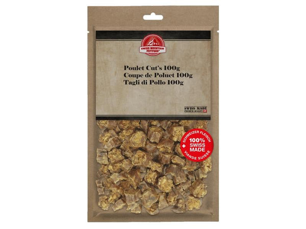 Swiss Mountain Petfood Kauartikel Poulet Cuts, 100 g