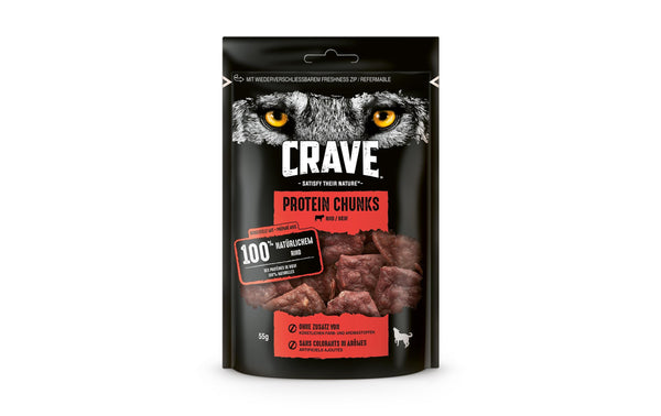 Crave Snack da masticare Protein Chunks