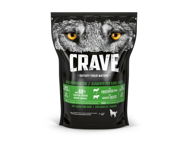 Crave dry food lamb and beef, 1 kg