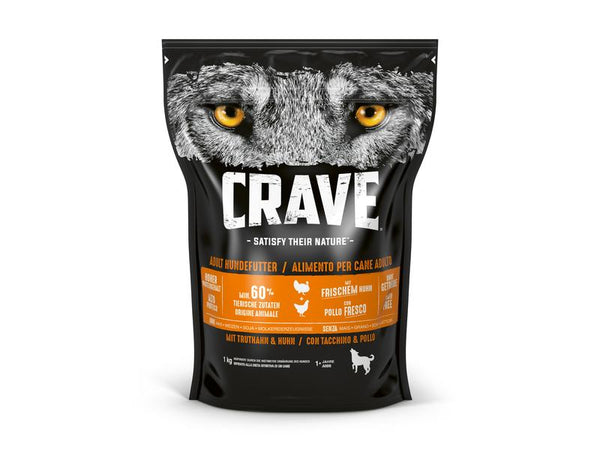 Crave dry food turkey and chicken 1 kg