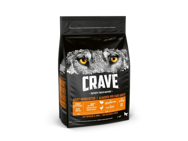 Crave dry food turkey and chicken 2.8 kg