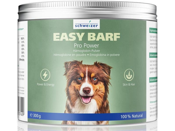 Complément alimentaire pour chiens Easy Barf Pro Power poudre, 300g Eric Schweizer 