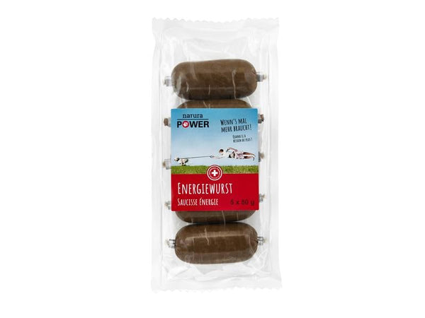 Saucisse énergétique naturaDog 5 x 50 g