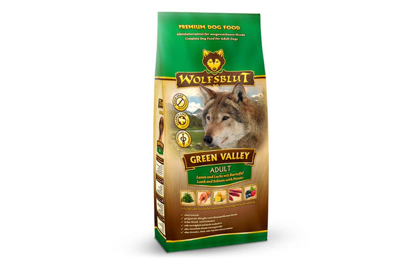 Wolfsblut Dog Adult Green Valley dry food 
