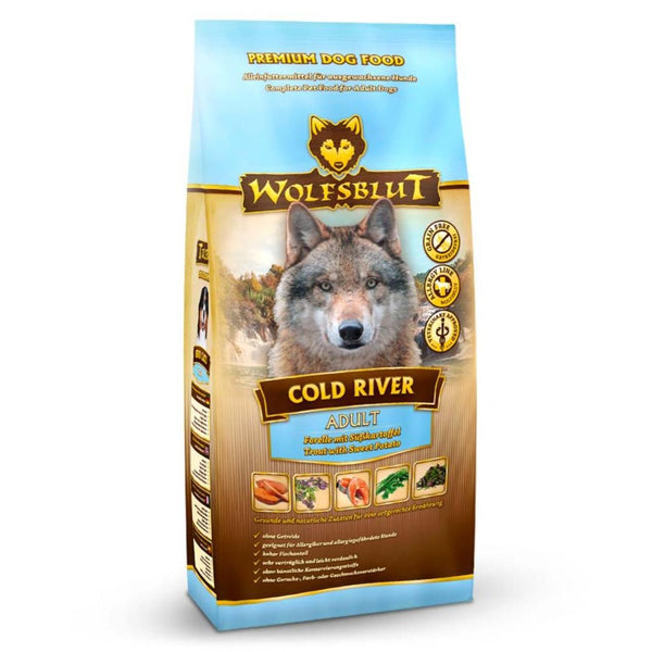 Nourriture sèche pour chiens adultes Cold River Wolfsblut