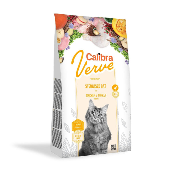 Calibra Trockenfutter Huhn & Truthahn Verve Feline Sterilised