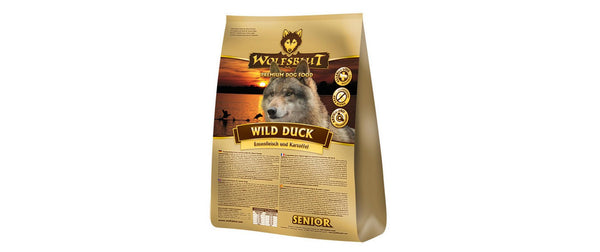 Croquettes pour chiens seniors Wild Duck Wolfsblut