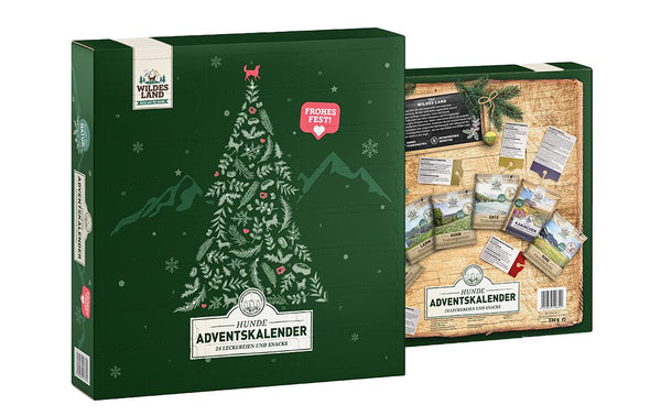 Wildes Land Adventskalender für Hunde