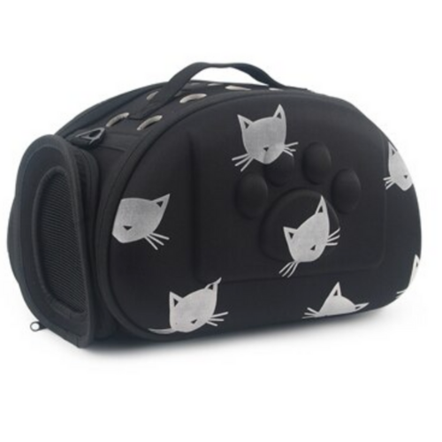 Small foldable carrier bag for cats