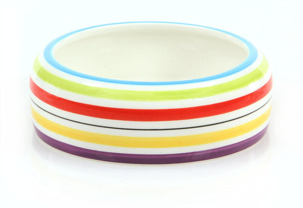 Rainbow ciotola in ceramica