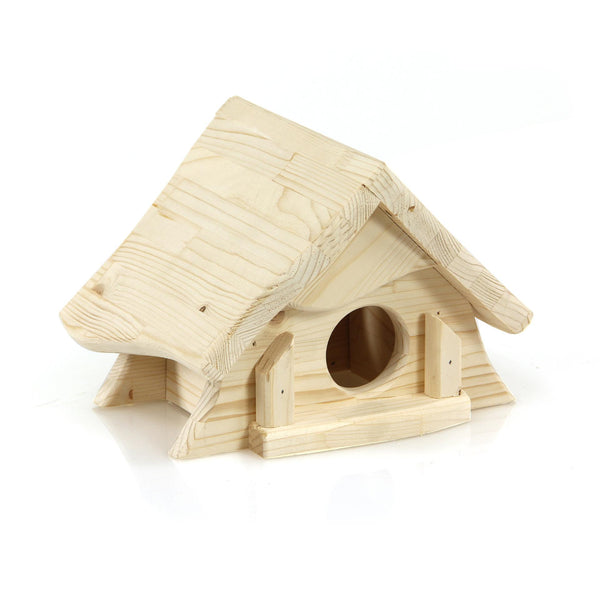 Maison en bois naturelle Alpage, 24x19x18cm