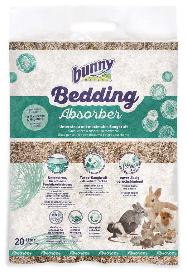 Bunny bedding absorbers