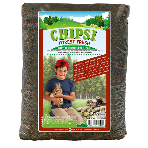 Chipsi Forest Fresh – litière d'écorce