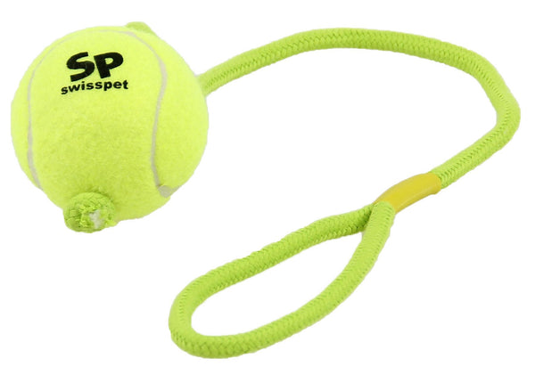 Hundespielzeug Smash & Play Tennisball mit Seil