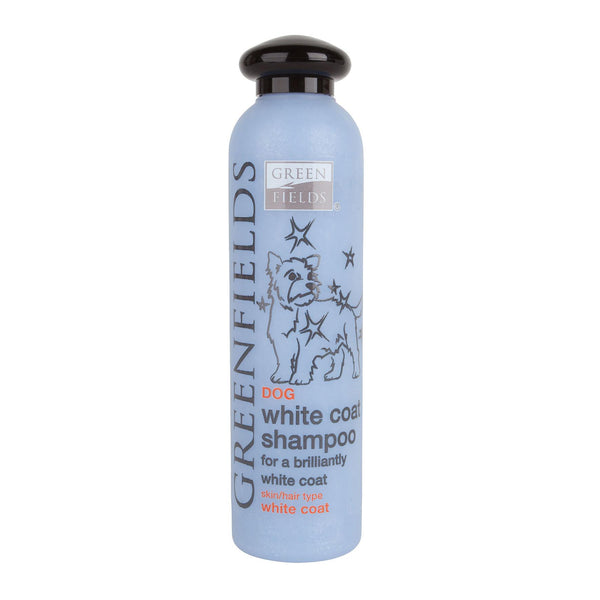 Shampoing pelage blanc pour chien Greenfields