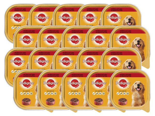 Pedigree Wet Food Adult with Beef, 20x300g
