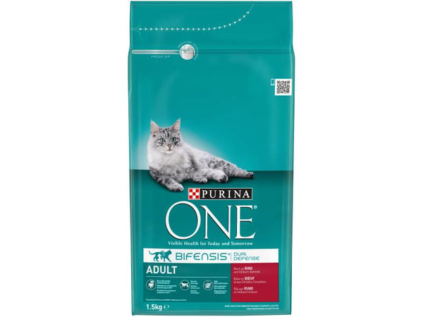 Purina ONE Dry Food Adult Beef & Whole Grain