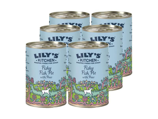 Lily's Kitchen Wet Food Fish Pate, 6x400g