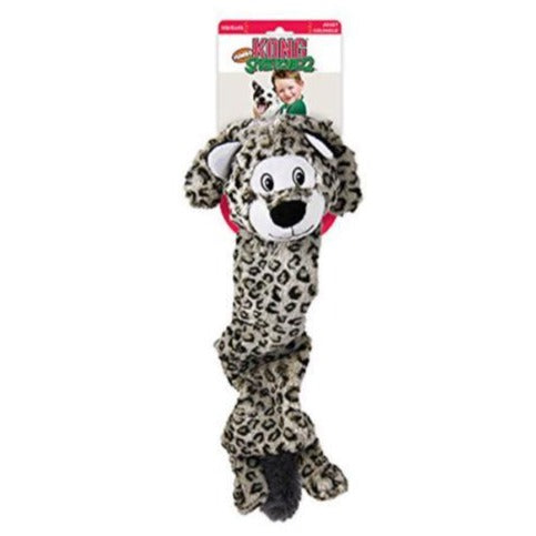 Kong Dog Toy Stretchezz Jumbo Leopard