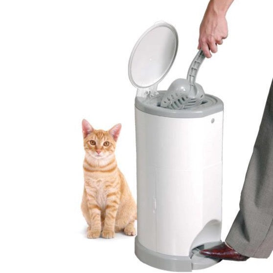 Litter Champ cat litter bucket incl. litter scoop and refill roll