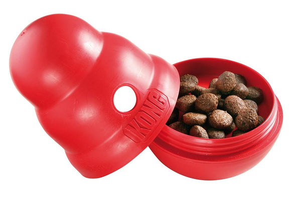 Giocattoli per cani snackball di Kong Wobbler