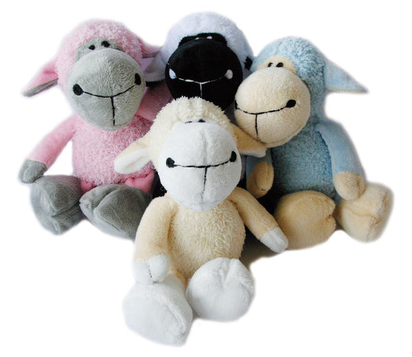 Dog Toy Plush Crazy Sheep with Squeeker