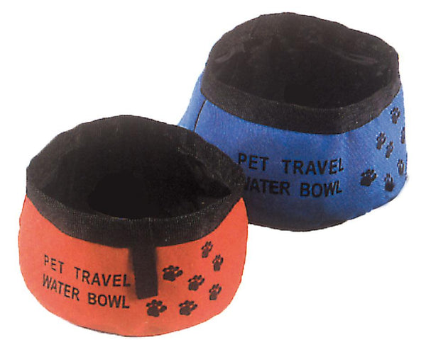 Travel bowl paw