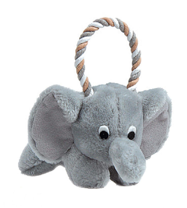 Dog toy plush elephant