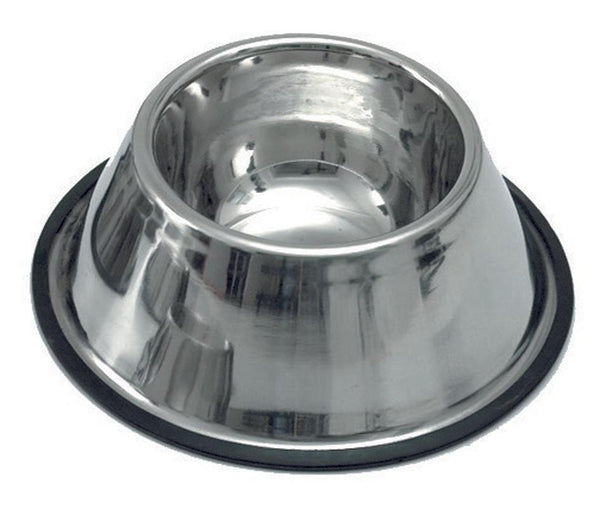 High stainless steel bowl, non-slip