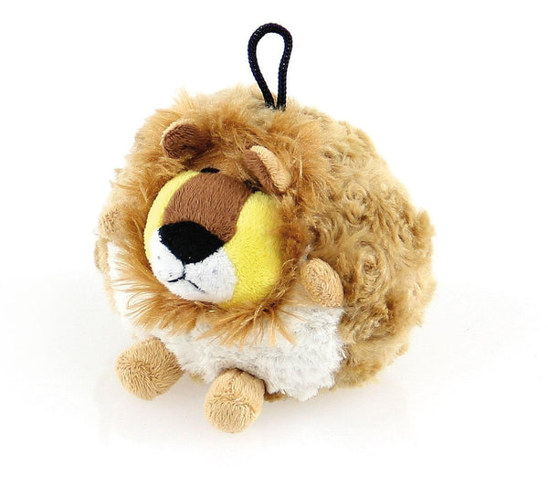 Plush lion dog toy