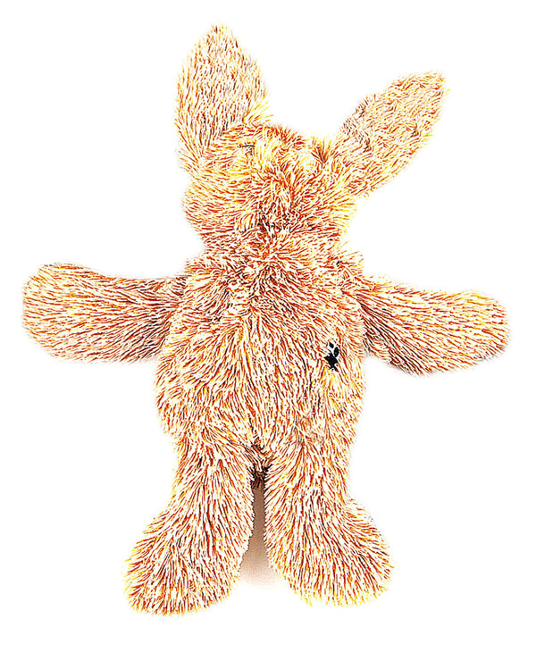 Beeless plush bunny with squeaker
