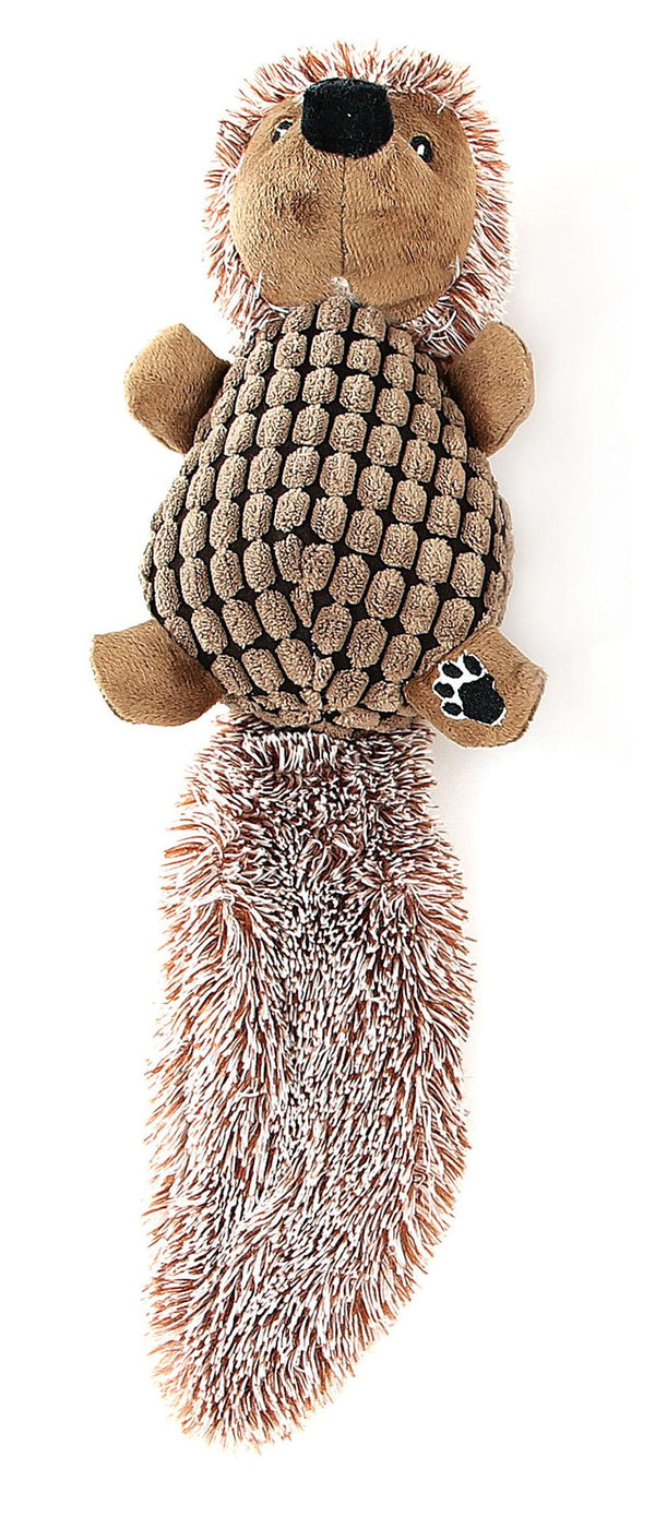 Beeless plush hedgehog with squeaker