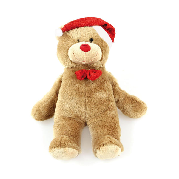 Dog toy plush Christmas bear