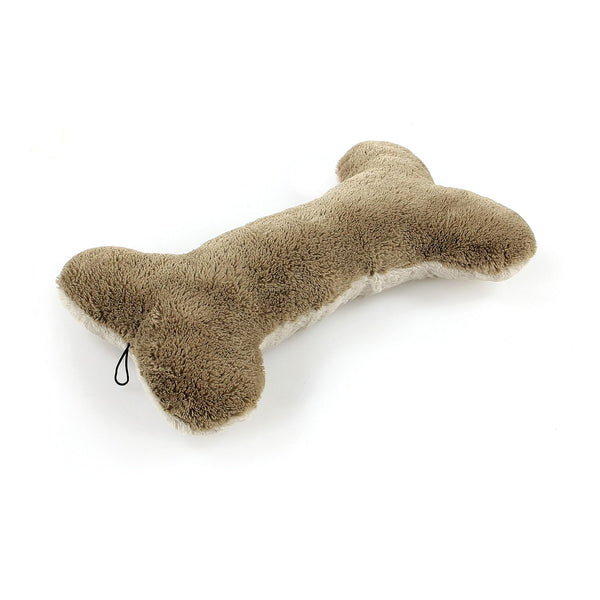 Jouet pour chien en peluche Os