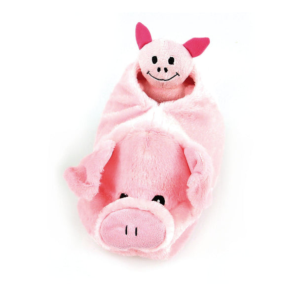 Chaussure de cochon en peluche, avec couineur