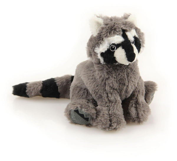 Plush raccoon without squeaker