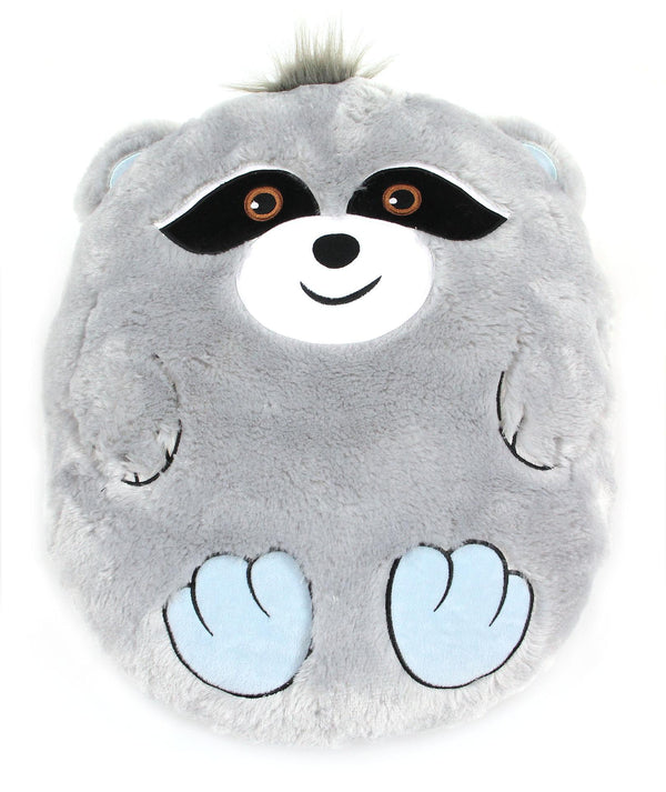 Oreiller en peluche raton laveur