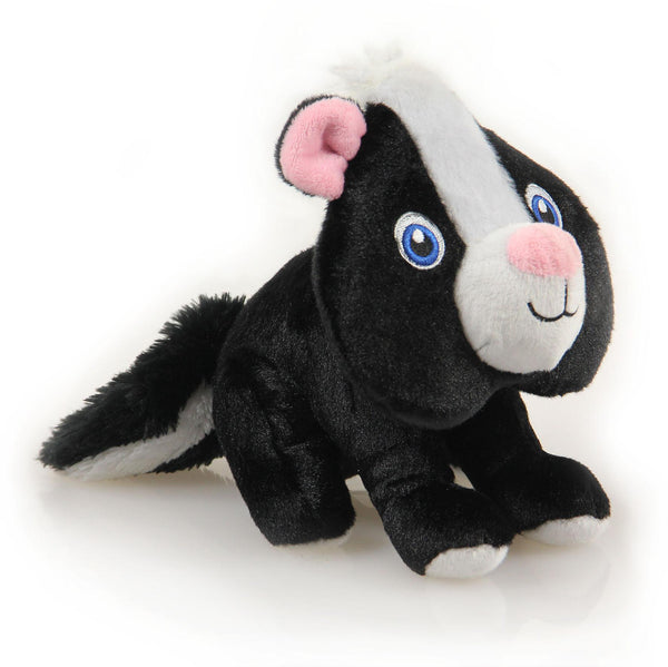 Hearty plush skunk