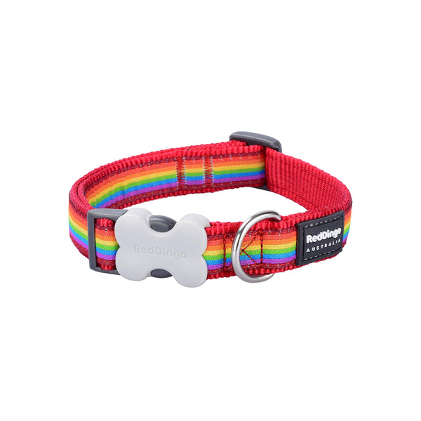 Dog collar Rainbow