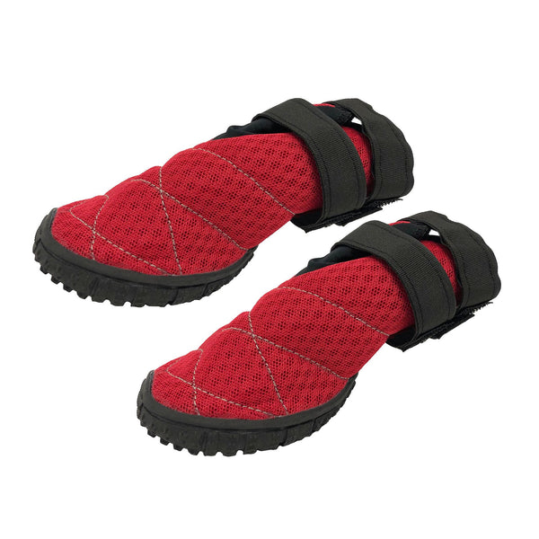 Paw protection shoes "Sun" red