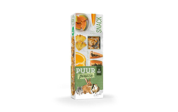 Witte Molen Snack Puur Exotic fruits for rodents 