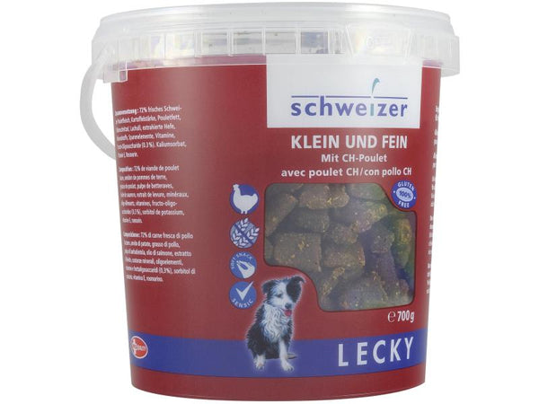 Eric Schweizer LECKY Klein & Fein con pollo svizzero