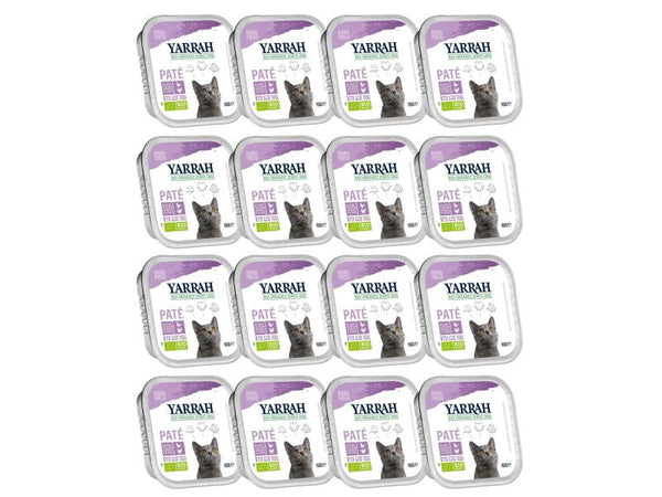 Yarrah organic wet food PatÈ with chicken and turkey 