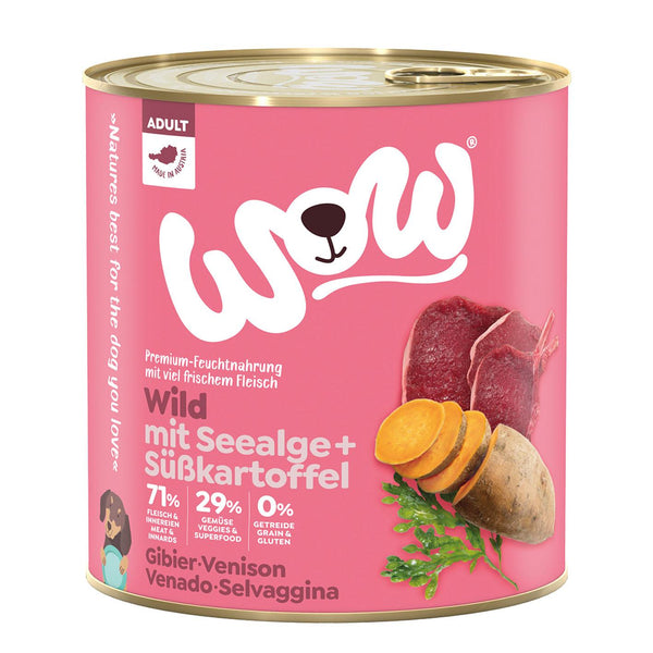 WOW Adult Wild with sweet potatoes