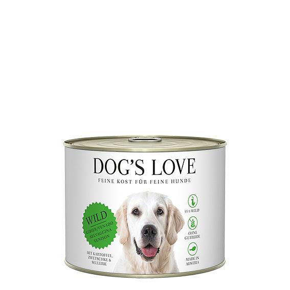 Dog's Love Adult Wild, Kartoffel, Zwetschgen & Sellerie