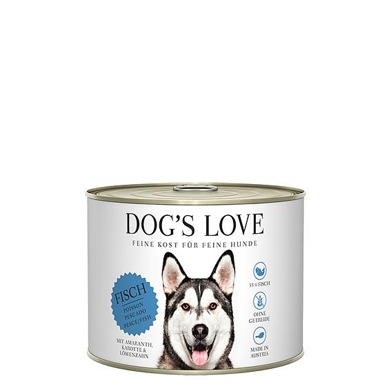 Dog's Love Classic Adult Poisson, Amarante, Carotte et Pissenlit